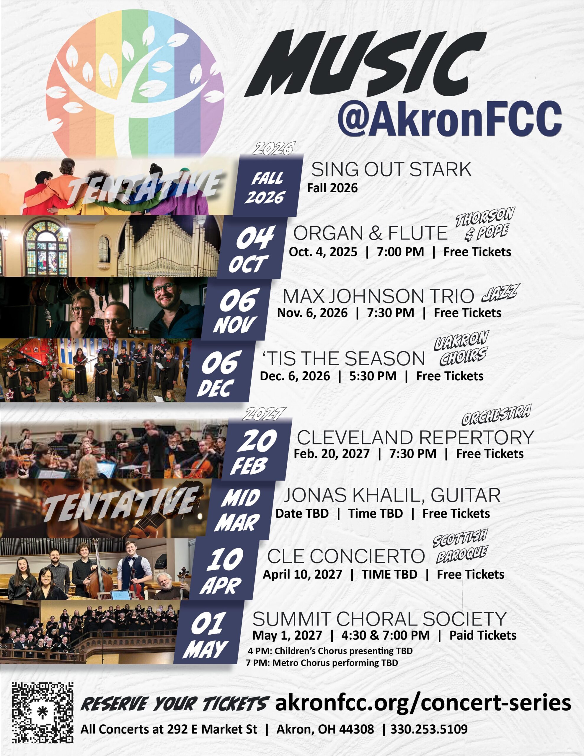 26-27 flyer TENTATIVE Music at AkronFCC